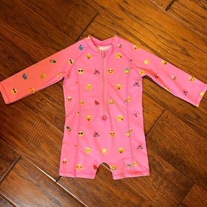 Mott 50 Emoji Rashguard Swimsuit